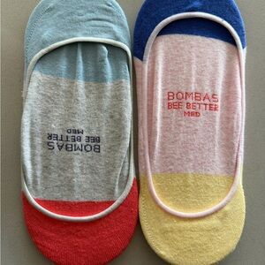 Bombas Colorful No-Show Socks Duo